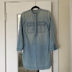 Jcrew chambray dress